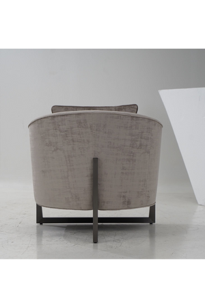   Bronze Cross Base Accent Chair | Oroa.com