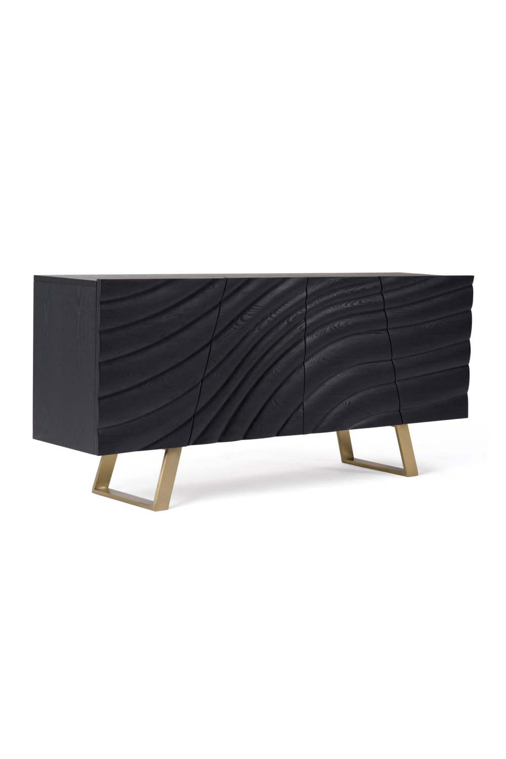   Wave Patterned Ash Sideboard | Oroa.com