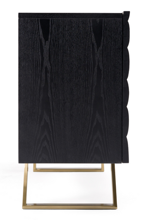   Wave Patterned Ash Sideboard | Oroa.com