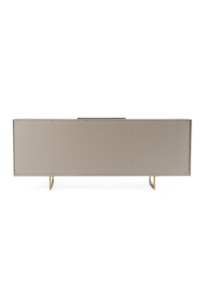   Gray Wooden 3-Door Sideboard | Oroa.com