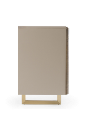   Gray Wooden 3-Door Sideboard | Oroa.com