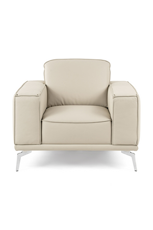   Leather Lounge Armchair | Oroa.com