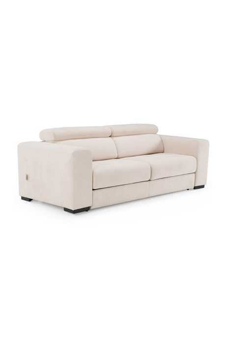   Cream Fabric Sofa Bed | Oroa.com