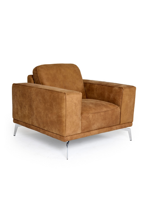   Leather Lounge Armchair | Oroa.com