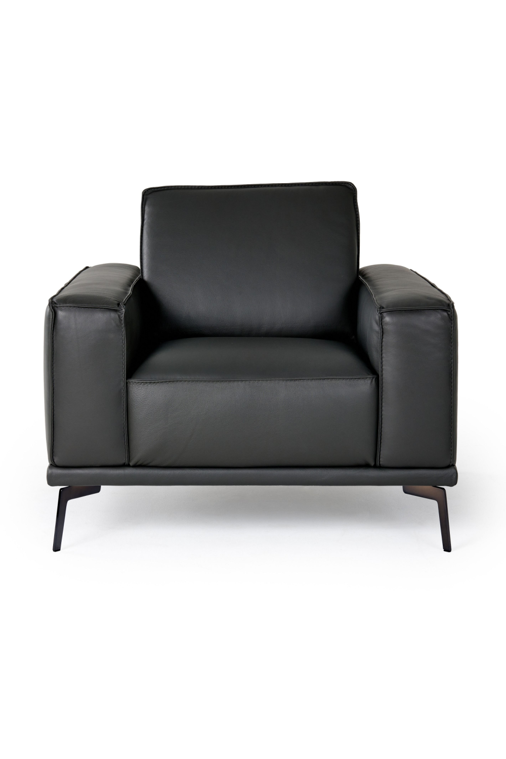   Leather Lounge Armchair | Oroa.com