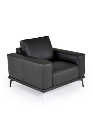   Leather Lounge Armchair | Oroa.com
