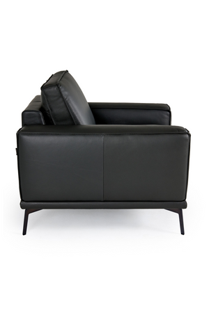   Leather Lounge Armchair | Oroa.com