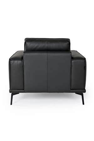   Leather Lounge Armchair | Oroa.com