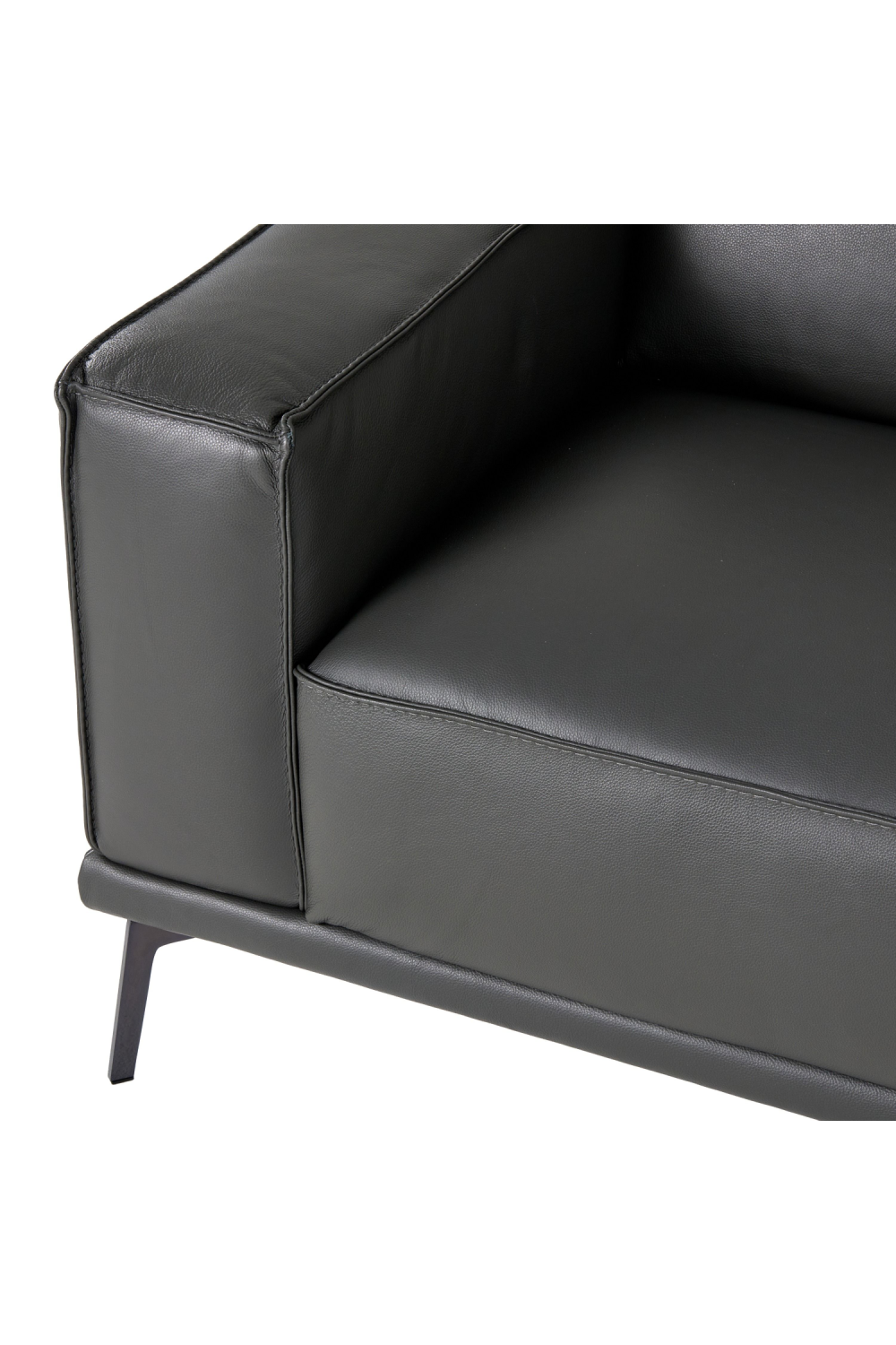   Leather Lounge Armchair | Oroa.com