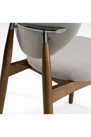   Walnut Framed Dining Chair | Oroa.com