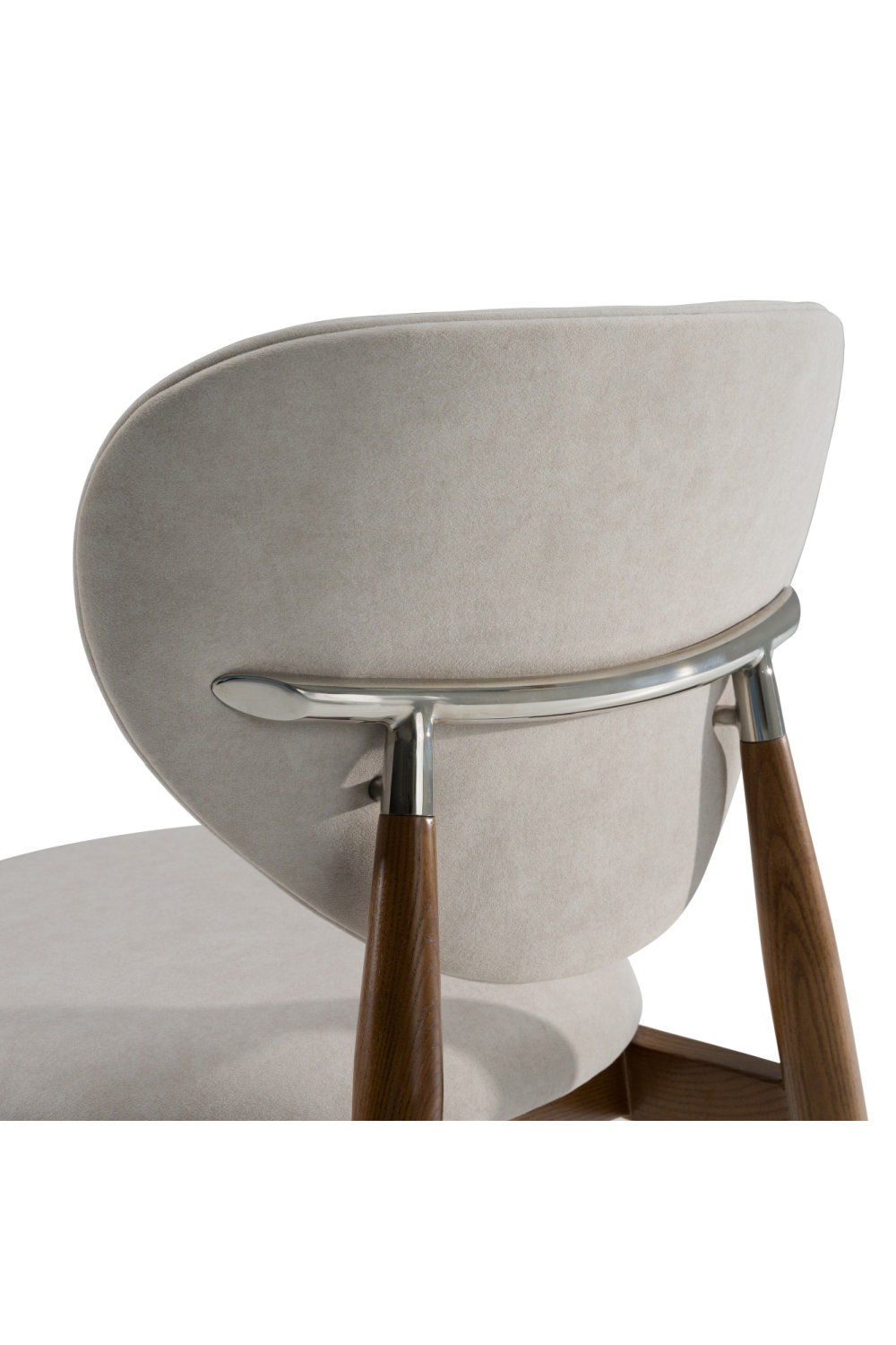   Walnut Framed Dining Chair | Oroa.com