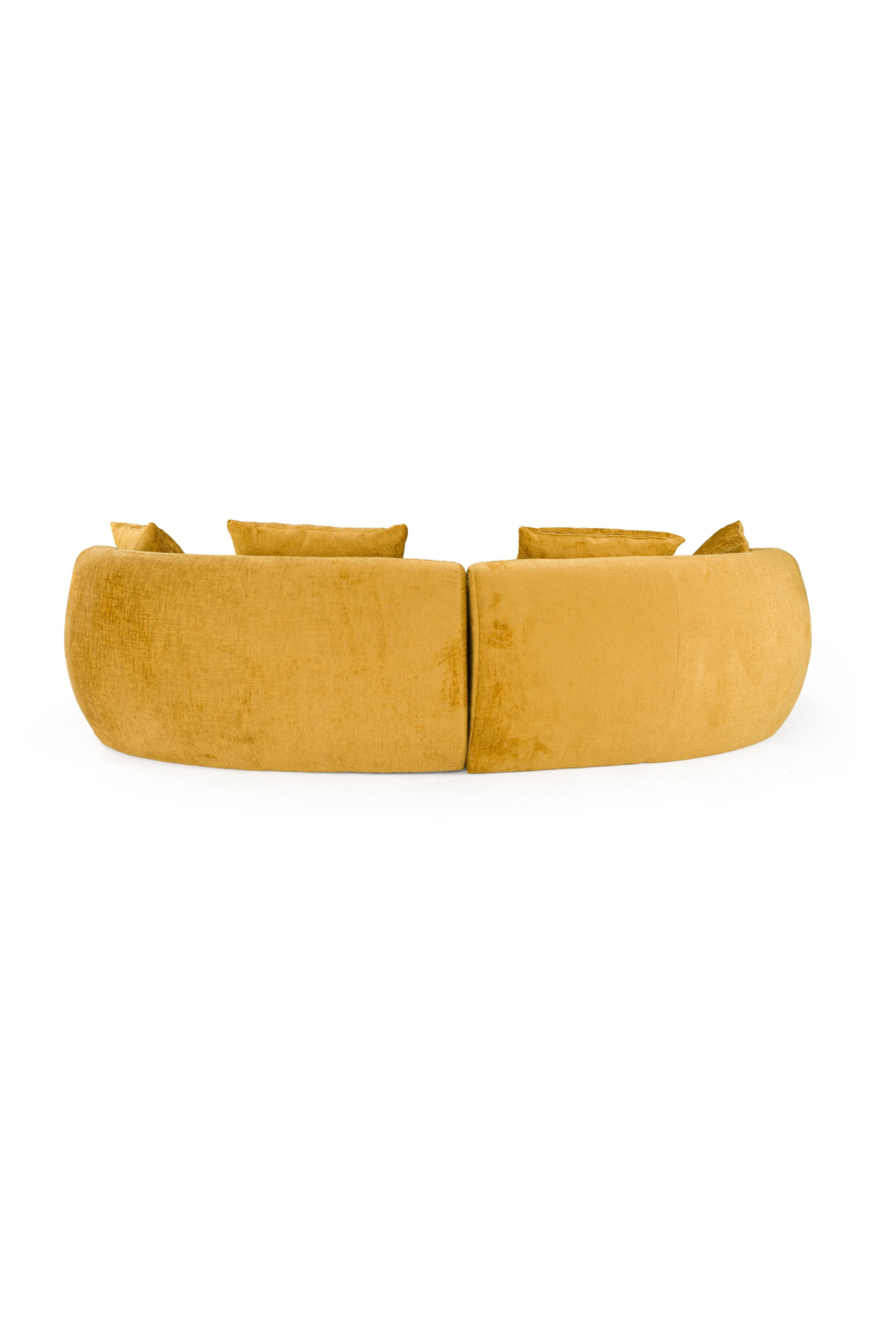   Yellow 4-Seater Sofa | Oroa.com