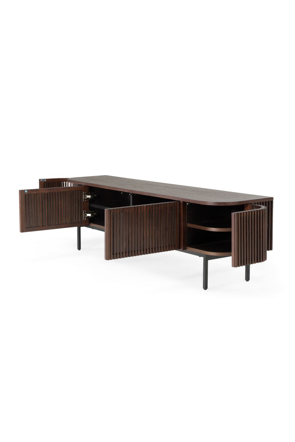   Smoked Ash TV Stand | Oroa.com