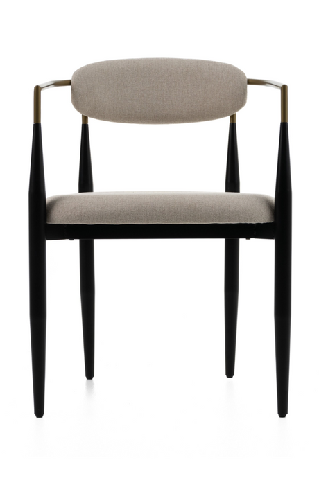   Gold-Armed Dining Chair | Oroa.com