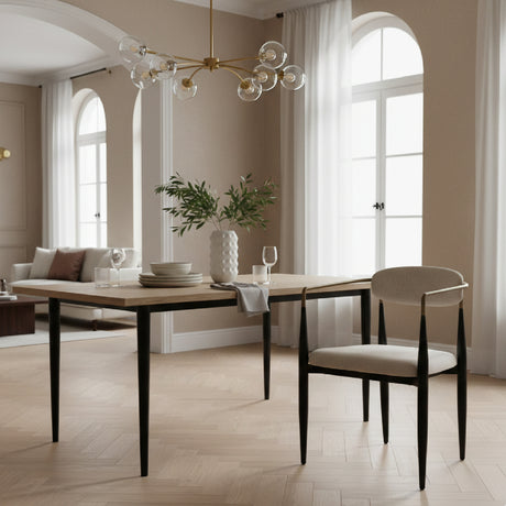   Gold-Armed Dining Chair | Oroa.com