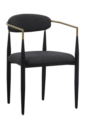   Gold-Armed Dining Chair | Oroa.com