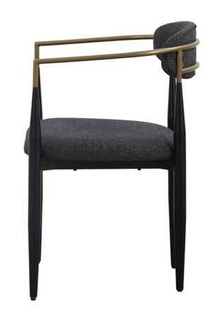   Gold-Armed Dining Chair | Oroa.com