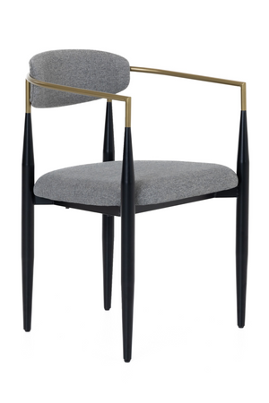   Gold-Armed Dining Chair | Oroa.com