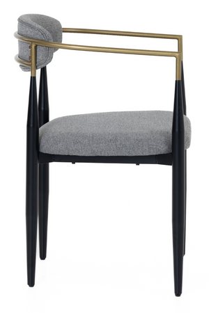   Gold-Armed Dining Chair | Oroa.com