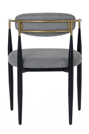   Gold-Armed Dining Chair | Oroa.com