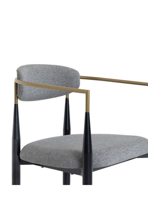   Gold-Armed Dining Chair | Oroa.com
