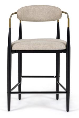   Gold-Armed Counter Chair | Oroa.com