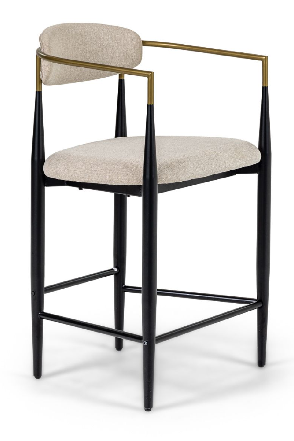   Gold-Armed Counter Chair | Oroa.com