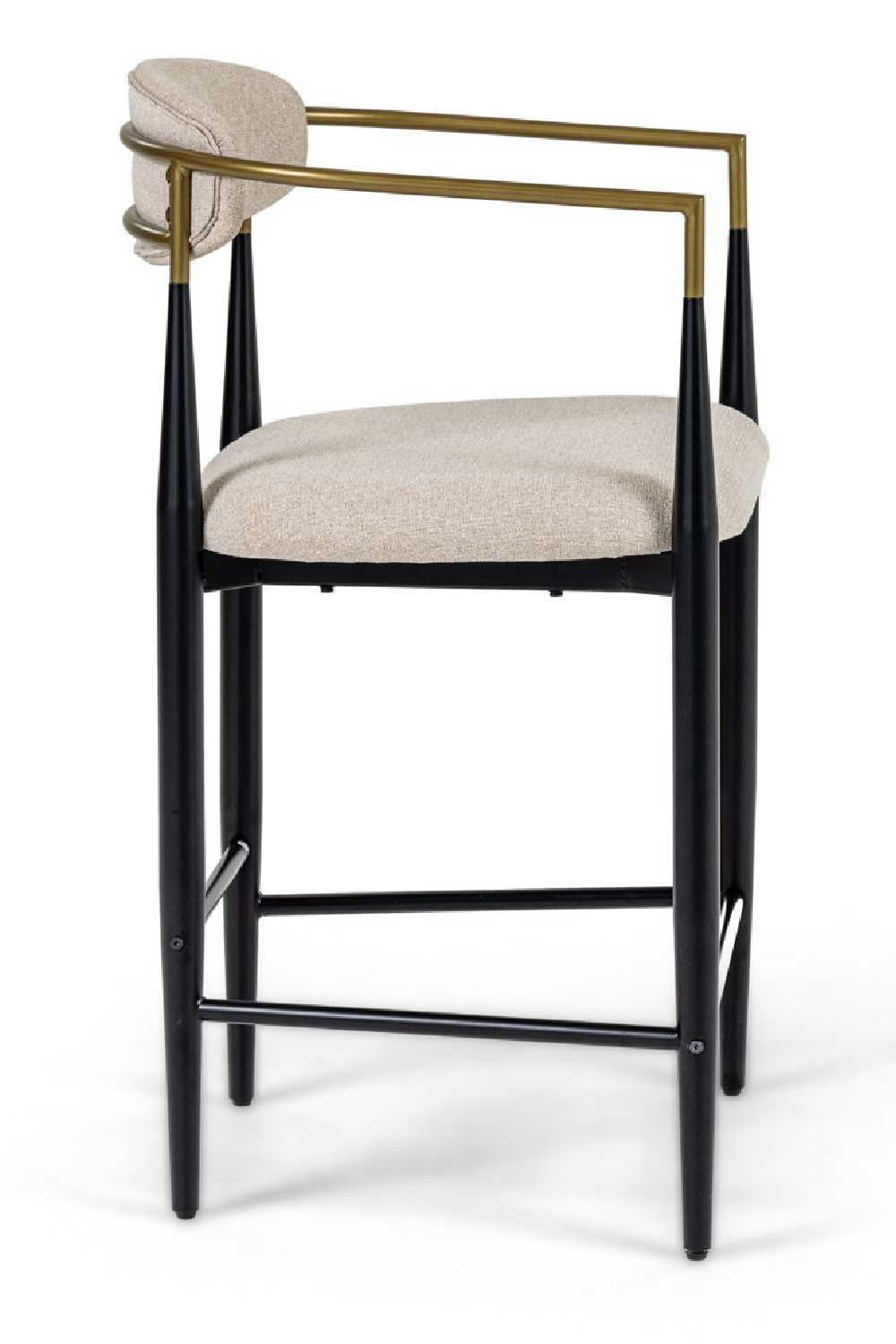   Gold-Armed Counter Chair | Oroa.com