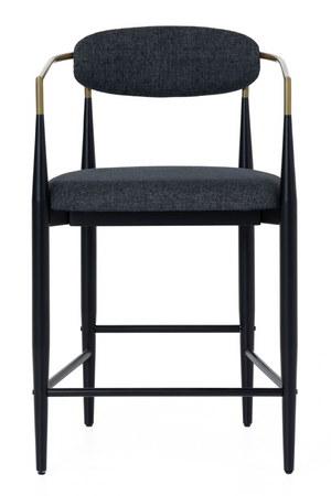   Gold-Armed Counter Chair | Oroa.com