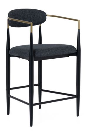   Gold-Armed Counter Chair | Oroa.com