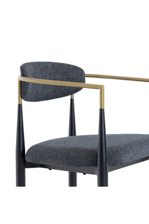   Gold-Armed Counter Chair | Oroa.com