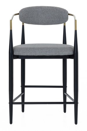   Gold-Armed Counter Chair | Oroa.com