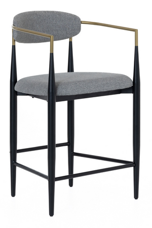   Gold-Armed Counter Chair | Oroa.com