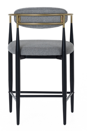   Gold-Armed Counter Chair | Oroa.com