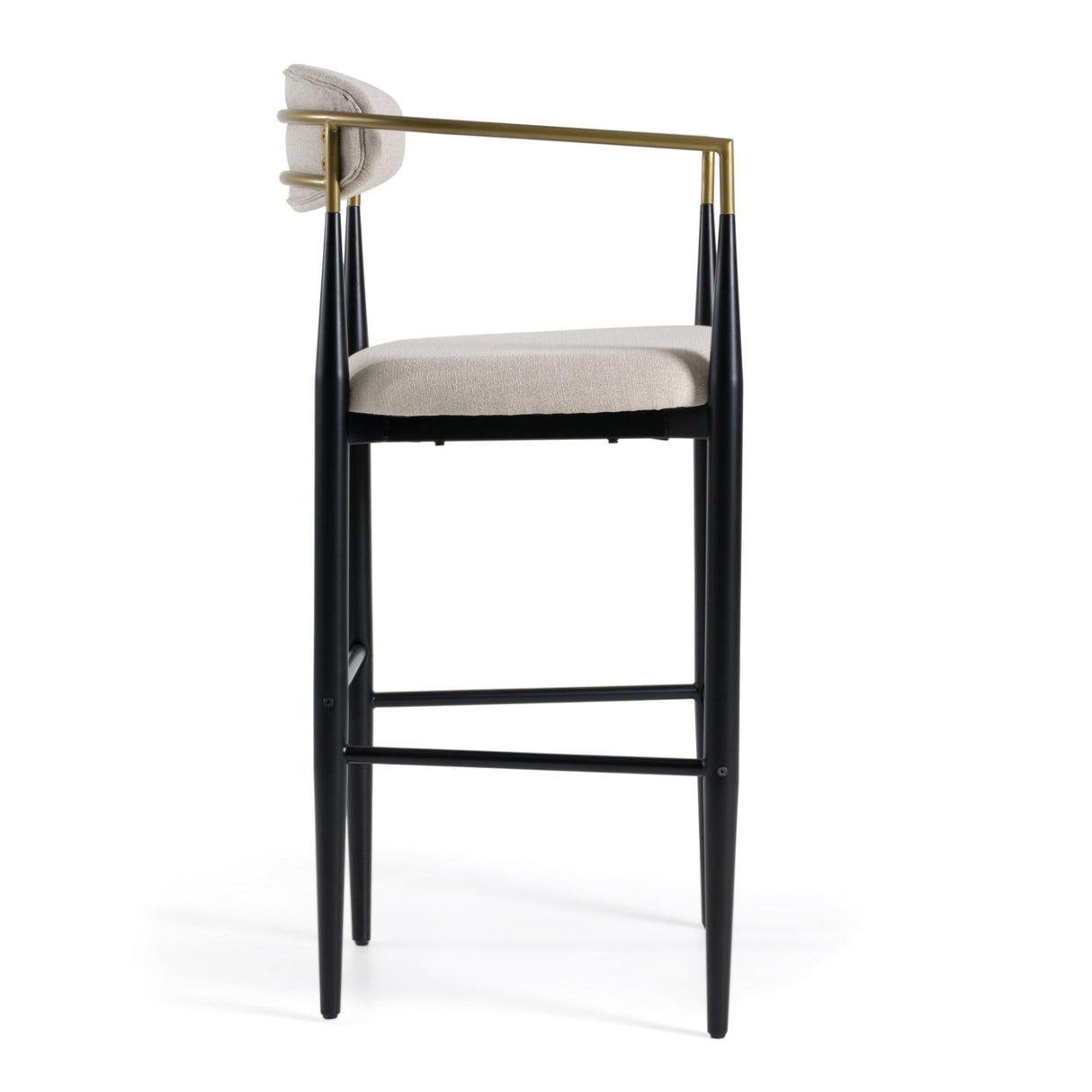   Gold Armed Bar Chair | Oroa.com