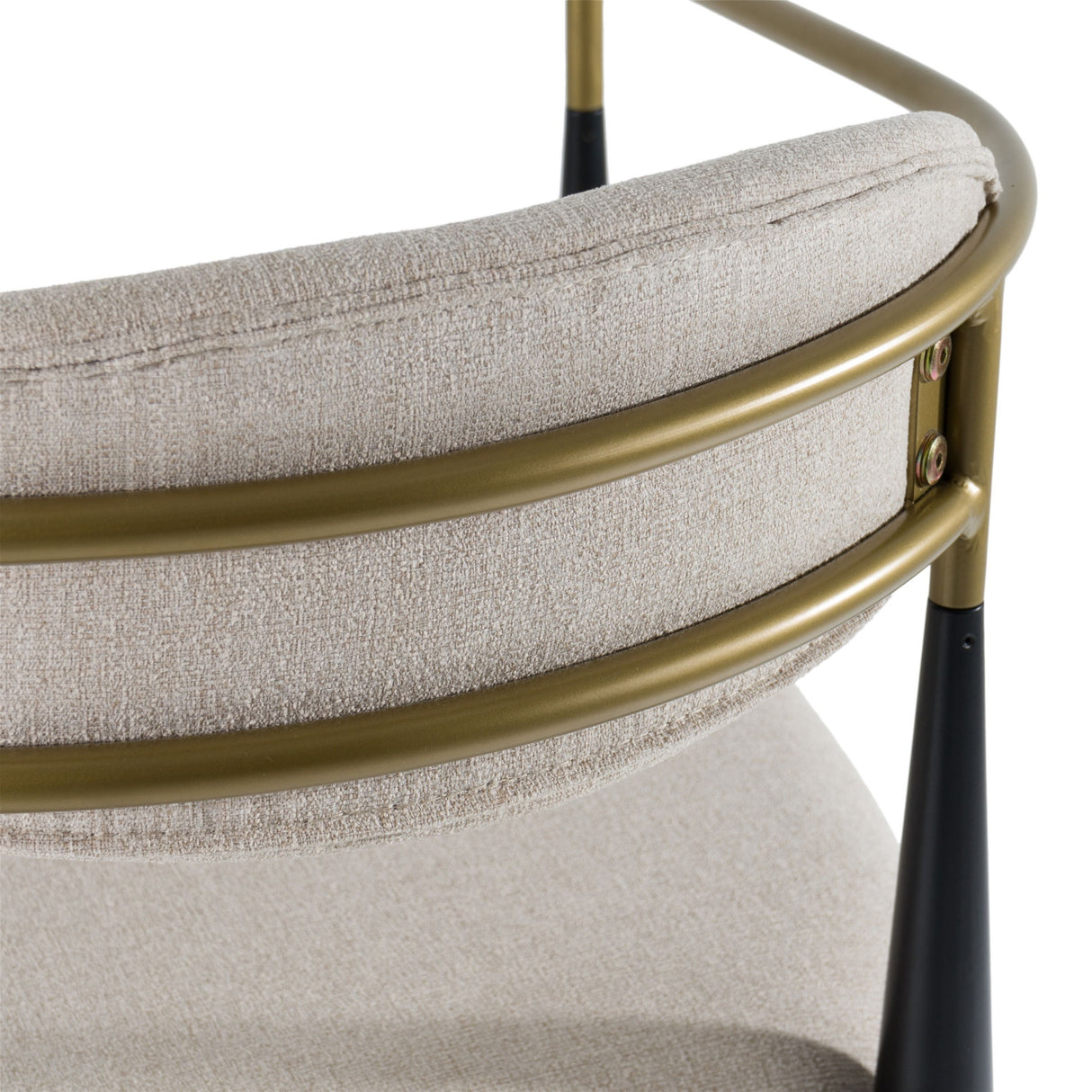   Gold Armed Bar Chair | Oroa.com