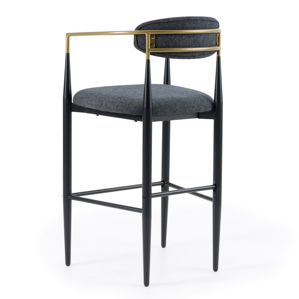   Gold Armed Bar Chair | Oroa.com