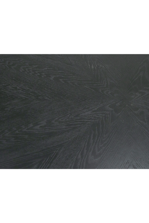   Black Oak Round Dining Table | Oroa.com