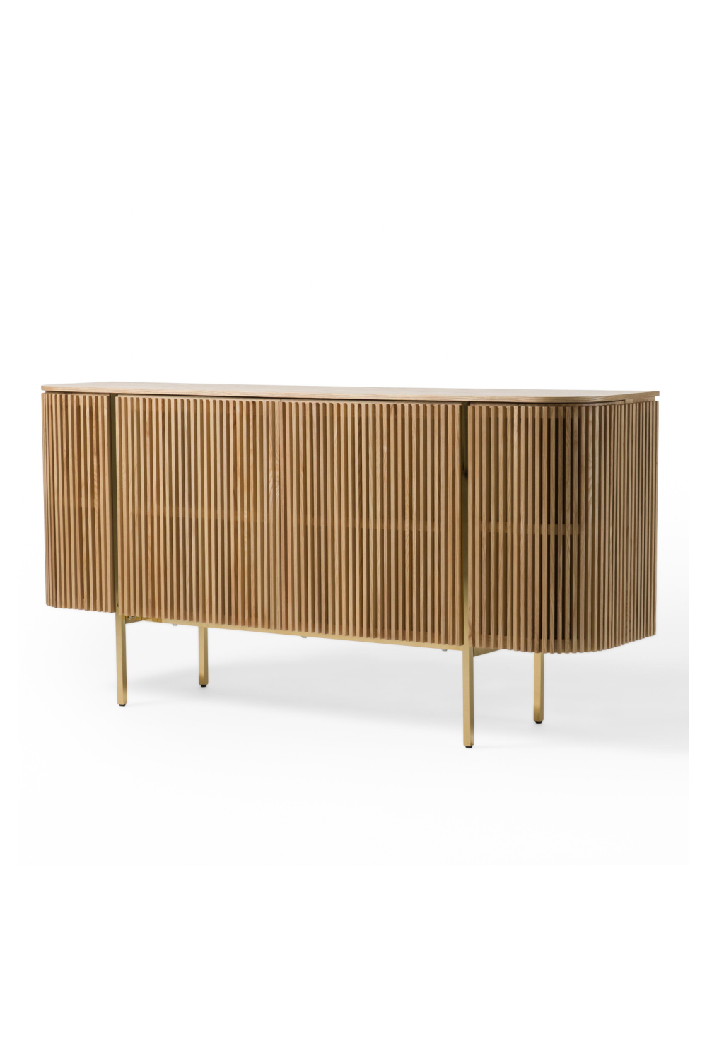   Slatted Natural Ash Sideboard | Oroa.com