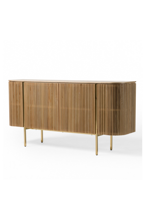   Slatted Natural Ash Sideboard | Oroa.com