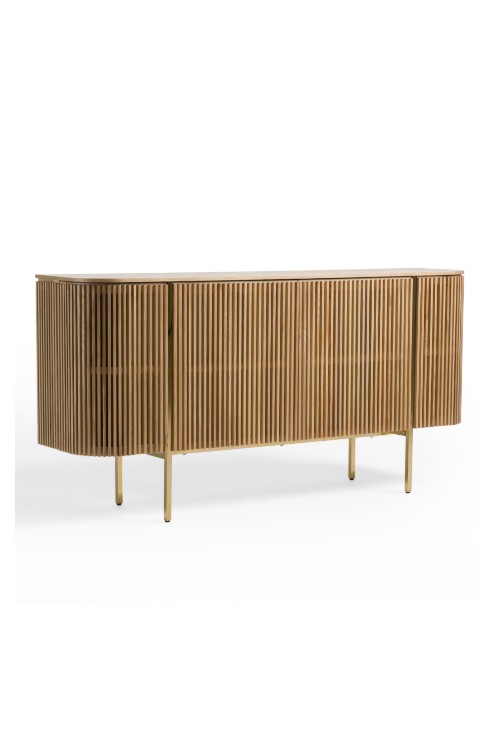   Slatted Natural Ash Sideboard | Oroa.com