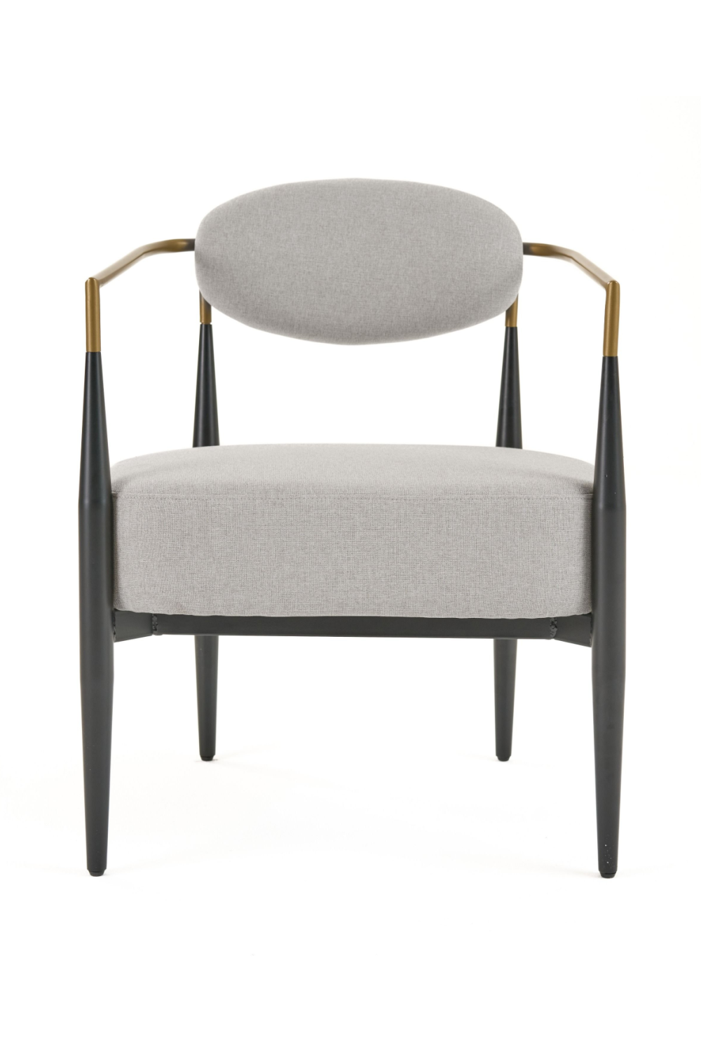   Gold-Armed Accent Chair | Oroa.com