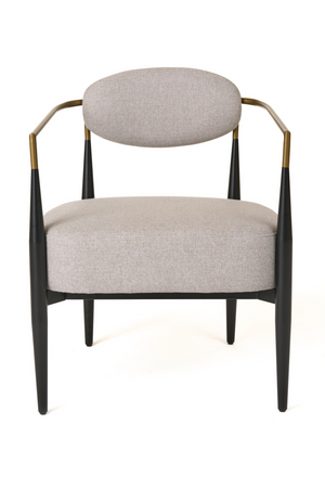   Gold-Armed Accent Chair | Oroa.com