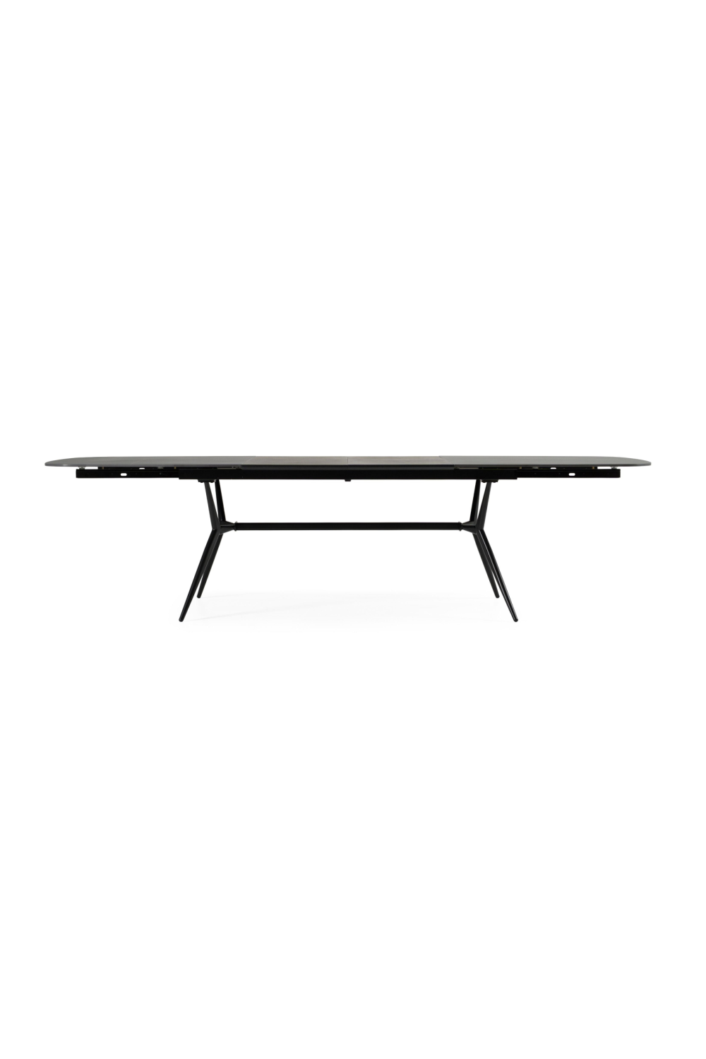   Black Ceramic Extendable Dining Table | Oroa.com