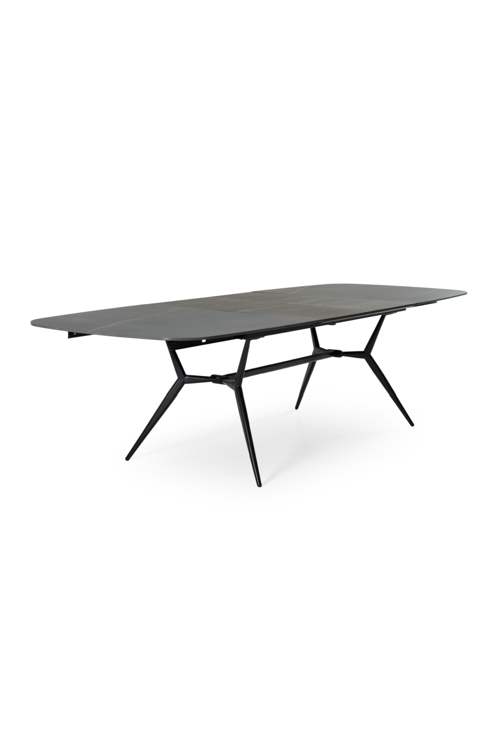   Black Ceramic Extendable Dining Table | Oroa.com
