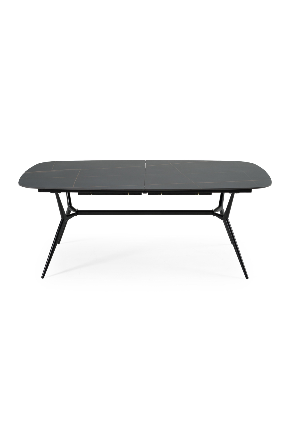   Black Ceramic Extendable Dining Table | Oroa.com