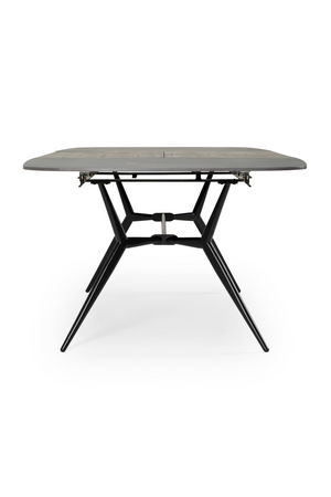   Black Ceramic Extendable Dining Table | Oroa.com