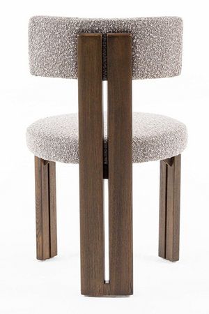   Gray Vegan Leather Dining Chair | Oroa.com
