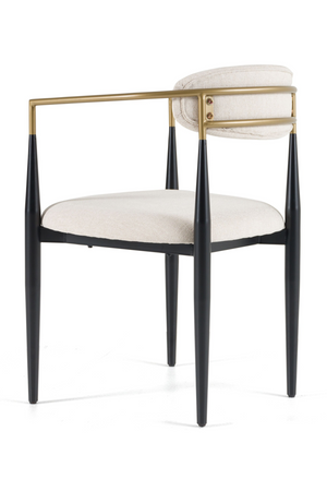   Gold-Armed Dining Chair | Oroa.com