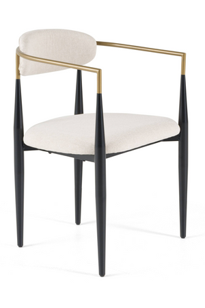   Gold-Armed Dining Chair | Oroa.com